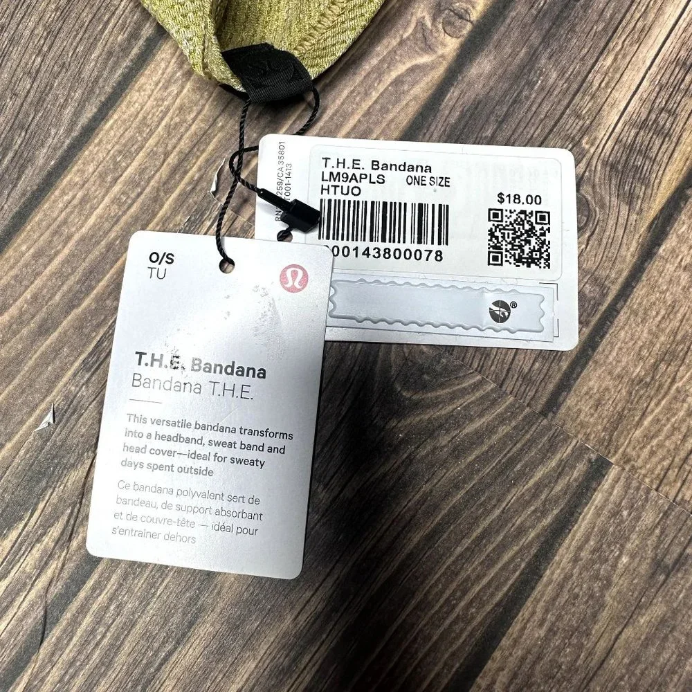Lululemon T.H.E. Bandana NWT One Size (HTUO) *Unisex